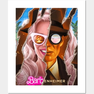 barbie oppenheimer Movie 2023 Posters and Art